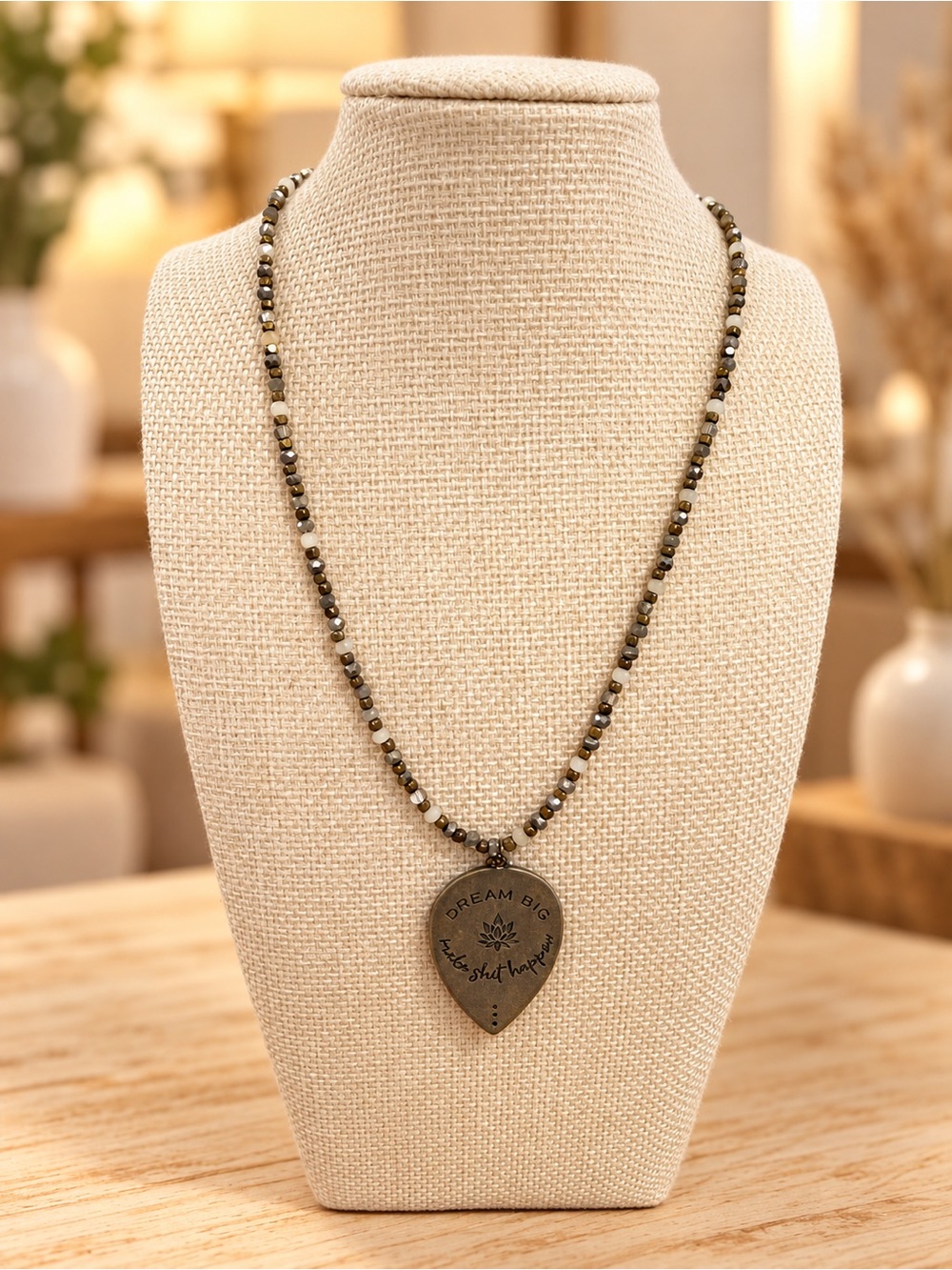 Dream necklace bronze